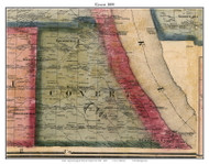 Covert, Seneca Co. New York 1859 Old Town Map Custom Print - Cayuga & Seneca Cos.