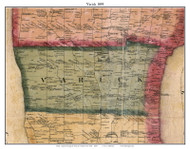Varick, Seneca Co. New York 1859 Old Town Map Custom Print - Cayuga & Seneca Cos.