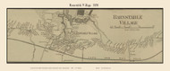 Barnstable Village, Massachusetts 1858 Old Town Map Custom Print - Barnstable Co.