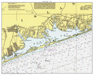 Moriches Bay 1992 - New York 80,000 Scale Custom Chart