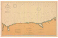 Sodus Bay to Rochester 1906 Lake Ontario Harbor Chart Reprint 23