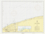 Thirty Mile Point to Port Dalhousie 1956 Lake Ontario Harbor Chart Reprint 25