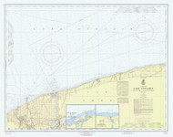 Thirty Mile Point to Port Dalhousie 1965 Lake Ontario Harbor Chart Reprint 25
