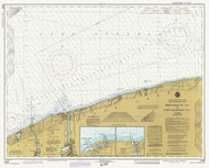 Thirty Mile Point to Port Dalhousie 1984 Lake Ontario Harbor Chart Reprint 25