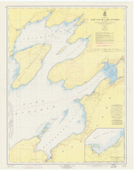 East End of Lake Ontario 1962 Lake Ontario Harbor Chart Reprint LS211