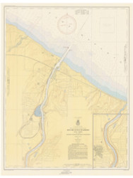 Rochester Harbor 1953 Lake Ontario Harbor Chart Reprint 238