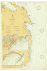 Harrisville to Forty Mile Point 1914 Lake Huron Harbor Chart Reprint 53