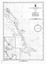 Presque Isle and Stoneport Harbors 1936 Lake Huron Harbor Chart Reprint 537