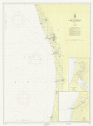 South Haven to Benona 1957 Lake Michigan Harbor Chart Reprint 76