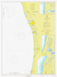 South Haven to Benona 1973 Lake Michigan Harbor Chart Reprint 76