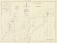 Dutch Johns Point to Fishery Point 1966 Lake Michigan Harbor Chart Reprint 701