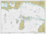 Waugoshance Point to Seul Choix Point 1986 Lake Michigan Harbor Chart Reprint 704