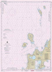 Platte Bay to Leland 1988 Lake Michigan Harbor Chart Reprint 705