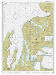 Grand Traverse Bay to Little Traverse Bay 1984 Lake Michigan Harbor Chart Reprint 706