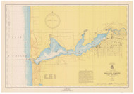 Holland Harbor 1947 Lake Michigan Harbor Chart Reprint 763