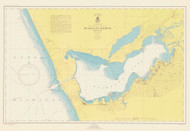 Muskegon Harbor 1947 Lake Michigan Harbor Chart Reprint 767