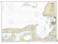 St Marys River to Au Sable Point 2014 Lake Superior Harbor Chart Reprint 92