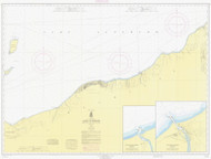 Redridge to Saxon Harbor 1964 Lake Superior Harbor Chart Reprint 95
