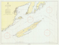 Grand Portage Bay to Shesheeb Point 1954 Lake Superior Harbor Chart Reprint 98