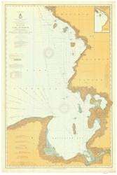 Cape Gargantua to the Mouth of Big Two Hearted River 1912 Lake Superior Harbor Chart Reprint 91old
