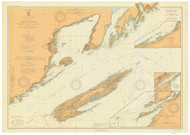 Grand Portage Bay to Lamb Island 1926 Lake Superior Harbor Chart Reprint 98old