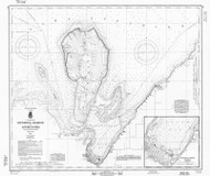 Munising Harbor and Approaches 1967 Lake Superior Harbor Chart Reprint 931