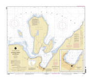 Munising Harbor and Approaches 2005 Lake Superior Harbor Chart Reprint 931
