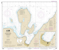 Munising Harbor and Approaches 2014 Lake Superior Harbor Chart Reprint 931
