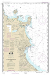 Marquette and Presque Isle Harbors 2014 Lake Superior Harbor Chart Reprint 935