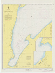 Keweenaw Bay 1962 Lake Superior Harbor Chart Reprint 943
