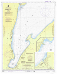 Keweenaw Bay 1976 Lake Superior Harbor Chart Reprint 943