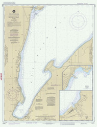 Keweenaw Bay 1988 Lake Superior Harbor Chart Reprint 943