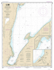 Keweenaw Bay 2014 Lake Superior Harbor Chart Reprint 943