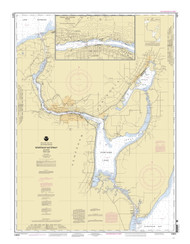 Keweenaw Waterway 2004 Lake Superior Harbor Chart Reprint 944
