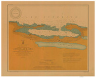 Copper Harbor 1905a Lake Superior Harbor Chart Reprint 946