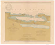 Copper Harbor 1911 Lake Superior Harbor Chart Reprint 946