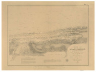 Agate Harbor 1858 Lake Superior Harbor Chart Reprint 947