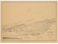 Eagle Harbor 1855a Lake Superior Harbor Chart Reprint 948