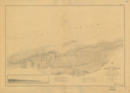 Eagle Harbor 1880 Lake Superior Harbor Chart Reprint 948