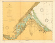 Duluth - Superior Harbor 1926 Lake Superior Harbor Chart Reprint 966