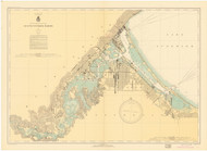 Duluth - Superior Harbor 1936 Lake Superior Harbor Chart Reprint 966