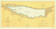 Oneida Lake 1913 New York Canals & Lakes Chart Reprint 184
