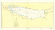Oneida Lake 1959b New York Canals & Lakes Chart Reprint 184