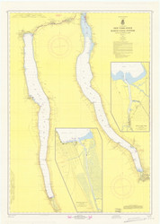 Cayuga & Seneca Lakes 1968b New York Canals & Lakes Chart Reprint 187