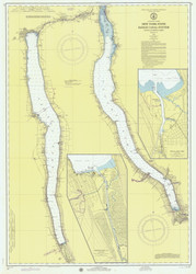 Cayuga & Seneca Lakes 1974a New York Canals & Lakes Chart Reprint 187