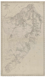 Staten Island, NY 1920 - Old Map Reprint NY Cities