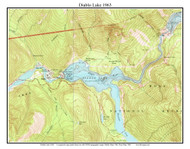 Diablo Lake 1963 - Custom USGS Old Topo Map - Washington State