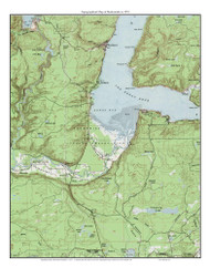 Skokomish 1952 - Custom USGS Old Topo Map - Washington State 15x15