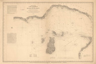Beaver Island Group 1855 Great Lakes Survey - First Series Chart Reprint 10