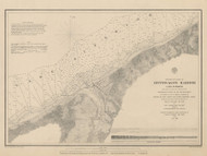 Ontonagon Harbor 1859 Great Lakes Survey - First Series Chart Reprint 17